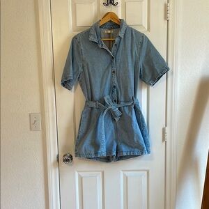 Billabong Blue Denim Romper